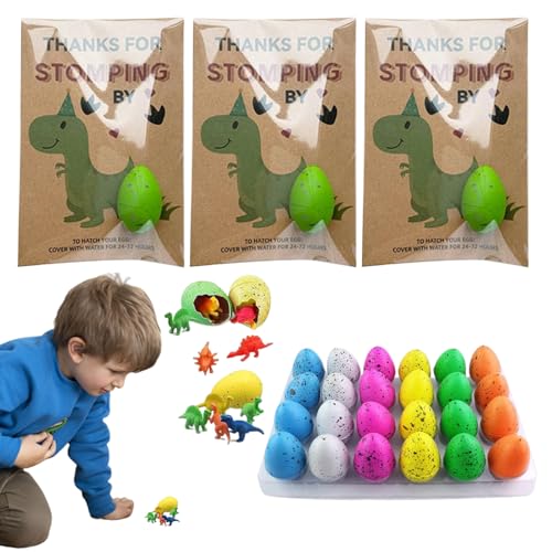 Hatching Dinosaur Eggs, Dinosaur Egg Toys for Kids, 24X Hatching Dinosaur Eggs, Party Favor Dinosaur Eggs, Valentine’s Day Dinosaur Gift, School Prize Dinosaur Toys, Fun Hatching Egg Set, Kids Dinosau Hatching Dinosaur Eggs, Dinosaur Egg Toys for Kids, 24X Hatching Dinosaur Eggs, Party Favor Dinosaur Eggs, Valentine’s Day Dinosaur Gift, School Prize Dinosaur Toys, Fun Hatching Egg Set, Kids Dinosau von Generisch