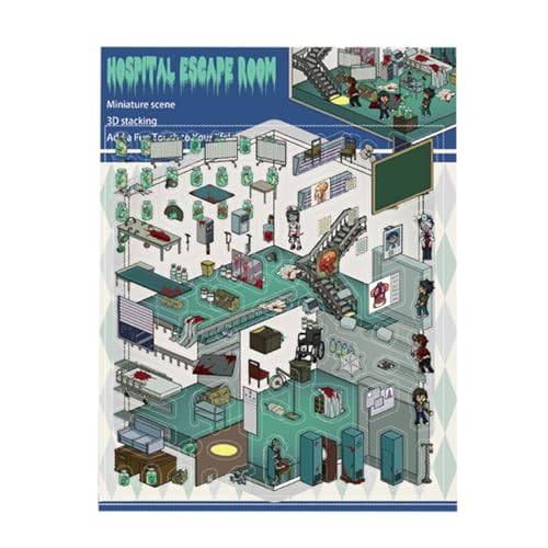 Hausaufkleber, 3D-Aufkleber, niedliche Aufkleber-Szene, zum Selbermachen, Supermarkt, Café, Buchhandlung, Themenpapier, Bastelbedarf für Tagebuch, Scrapbooking, Stressabbau Hausaufkleber, 3D-Aufkleber, niedliche Aufkleber-Szene, zum Selbermachen, Supermarkt, Café, Buchhandlung, Themenpapier, Bastelbedarf für Tagebuch, Scrapbooking, Stressabbau von Generisch