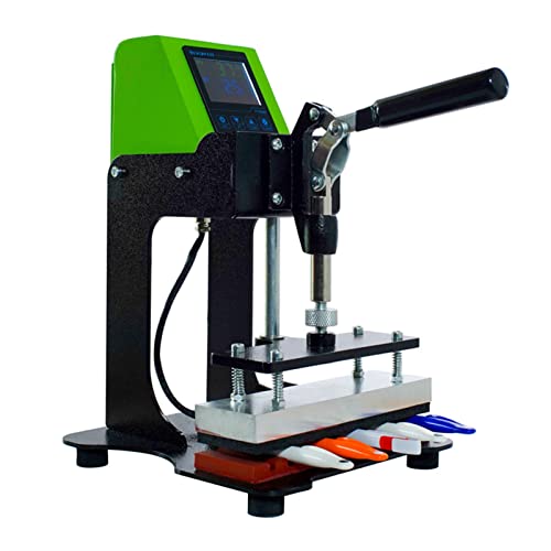 Heat Press Machine 10 in 1 Clamshell for Custom Logo Transfer on Plastic Pens - Ideal for Hot Stamping & Printing von Generisch