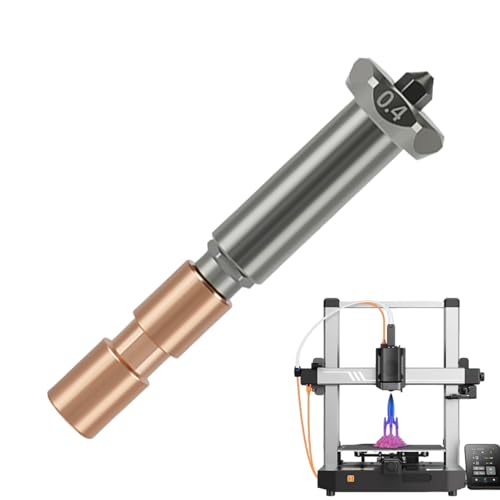 Heating Nozzle, Element Tip, Removable Head with 1.77x0.39x0.39in Size High-Strength Build, Printer Tool for Home Workshop, Commercial Studio, Industry Modeling, Maintenance Heating Nozzle, Element Tip, Removable Head with 1.77x0.39x0.39in Size High-Strength Build, Printer Tool for Home Workshop, Commercial Studio, Industry Modeling, Maintenance von Generisch