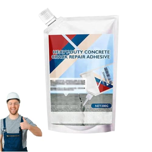Heavy-Duty Concrete Crack Repair Adhesive, Crack Kit Concrete RepairAdhesive, Quick-Drying Waterproof Sealing Adhesive, For Home Repairs, Construction Projects, And Renovations (1) von Generisch