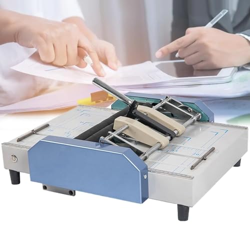 Heftmaschine zum Binden von Faltsattelstichen, ideal zum Erstellen von Broschüren, Handbüchern, Einladungen in Fabrik, Schule, Zuhause, Kirche Heftmaschine zum Binden von Faltsattelstichen, ideal zum Erstellen von Broschüren, Handbüchern, Einladungen in Fabrik, Schule, Zuhause, Kirche von Generisch