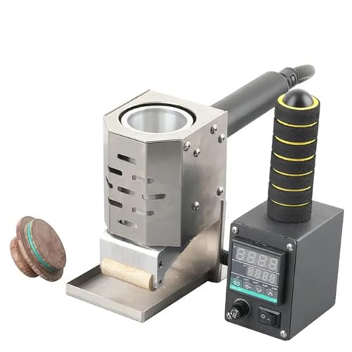 Heißschmelzkleberspender, tragbare Ledertaschen-Klemmmaschine, kommerzielle Wärmerollmaschine zum Verkleben von Stoff und Lederwaren, 50 ml Kapazität Heißschmelzkleberspender, tragbare Ledertaschen-Klemmmaschine, kommerzielle Wärmerollmaschine zum Verkleben von Stoff und Lederwaren, 50 ml Kapazität von Generisch