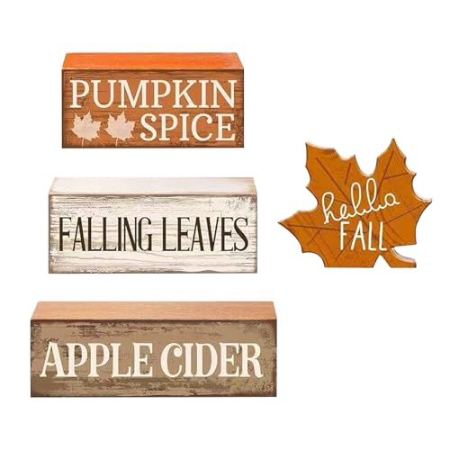 Herbst- 15x3.5x15,9cm, Sandelholz | Holzstufte- Herbst- Holzdekorative Ornamente- Thanksgiving Desktop Mantle Küchenschelf- Bauernhaus Land Tisch Herzstück Herzstück Herbst- 15x3.5x15,9cm, Sandelholz | Holzstufte- Herbst- Holzdekorative Ornamente- Thanksgiving Desktop Mantle Küchenschelf- Bauernhaus Land Tisch Herzstück Herzstück von Generisch