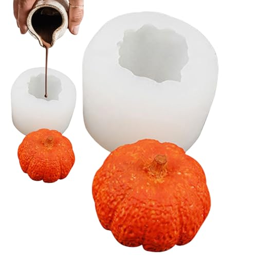 Herbstkerzenformen, 5,5 x 4,3 cm, Kürbis-Ahornblätter, Silikonformen, Bastelzubehör, flexibles Kerzenherstellungs-Set, saisonale Form für Halloween, Erntedankfest, Herbstdekoration Herbstkerzenformen, 5,5 x 4,3 cm, Kürbis-Ahornblätter, Silikonformen, Bastelzubehör, flexibles Kerzenherstellungs-Set, saisonale Form für Halloween, Erntedankfest, Herbstdekoration von Generisch