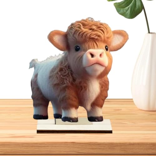 Highland Kuh Figuren -Cartoon-Rinderfiguren Cartoon-Rinder-Sammelfiguren, Hochlandkuh-Tischdekoration für Zuhause, Gastgeschenke, Geschenke Highland Kuh Figuren -Cartoon-Rinderfiguren Cartoon-Rinder-Sammelfiguren, Hochlandkuh-Tischdekoration für Zuhause, Gastgeschenke, Geschenke von Generisch