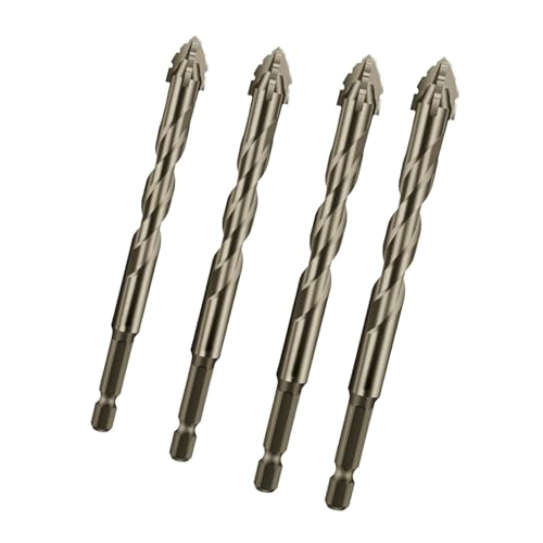 Hochfeste Stahl-Bohrer, Gezahnte Exzenter-Bohrer, Vierschneidige Gezahnte Metall-Exzenter-Bohrer für Glas und Keramik, Spiralbohrer-Set für die Holzsbearbeitung Hochfeste Stahl-Bohrer, Gezahnte Exzenter-Bohrer, Vierschneidige Gezahnte Metall-Exzenter-Bohrer für Glas und Keramik, Spiralbohrer-Set für die Holzsbearbeitung von Generisch