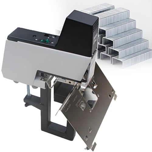 Hochleistungs-Elektrohefter, Schnellbindemaschine für 2-50 Blatt, automatischer Sattelhefter für schnelles und effizientes Heften Hochleistungs-Elektrohefter, Schnellbindemaschine für 2-50 Blatt, automatischer Sattelhefter für schnelles und effizientes Heften von Generisch
