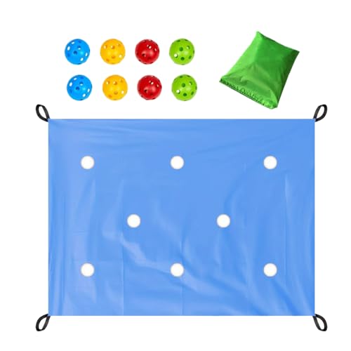 Hole Tarp Team Building Game, Team Games Kit for Work, Group Exercise and Learning Fun Activities Set with Hollow Ball, Ideal for School, Home, Family Gatherings, and Collaborative Hole Tarp Team Building Game, Team Games Kit for Work, Group Exercise and Learning Fun Activities Set with Hollow Ball, Ideal for School, Home, Family Gatherings, and Collaborative von Generisch