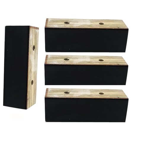 Holz-Betterhöhung, Sofa-Füße für Möbel, L-förmige Couchbeine, Kommoden, Ersatzbeine, 5 cm, Holztischbeine Holz-Betterhöhung, Sofa-Füße für Möbel, L-förmige Couchbeine, Kommoden, Ersatzbeine, 5 cm, Holztischbeine von Generisch