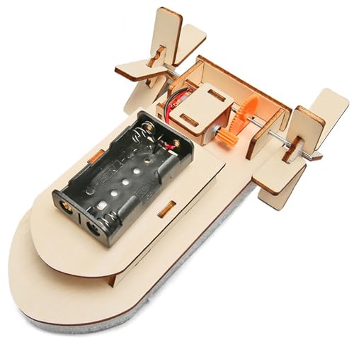 Holzbausatz Wissenschaftliches Experimentierset für Kinder ab 10 Jahren mit Elektroboot-Modell – Tragbares Lernspielzeug zur Förderung praktischer Fähigkeiten, kreativer Wissenschaftsprojekte Holzbausatz Wissenschaftliches Experimentierset für Kinder ab 10 Jahren mit Elektroboot-Modell – Tragbares Lernspielzeug zur Förderung praktischer Fähigkeiten, kreativer Wissenschaftsprojekte von Generisch