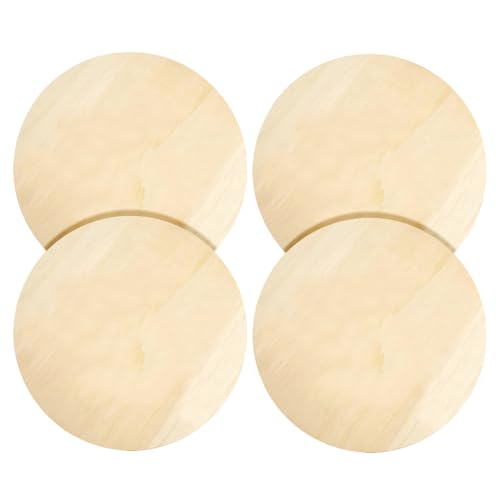 Holzkreise für Handwerk, Holzkreise für Handwerk | 4 Stücke unvollendeter natürlicher Holz Rohling -Runden | Rustikale Handwerksvorräte und -materialien für Zuhause, Wandkunst, saisonal, Urlaub, Maler Holzkreise für Handwerk, Holzkreise für Handwerk | 4 Stücke unvollendeter natürlicher Holz Rohling -Runden | Rustikale Handwerksvorräte und -materialien für Zuhause, Wandkunst, saisonal, Urlaub, Maler von Generisch