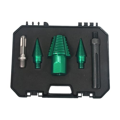 Holzstamm Splitter Brennholzbohrer, Schraubenaufspaltbit - Abnehmbares Hacking -Werkzeug für Hausreparaturaufgaben Projekt Crafting Furniture Assembly Farm Camping Outdoor -Aktivitäten, 7.87x5.91 x 1, von Generisch