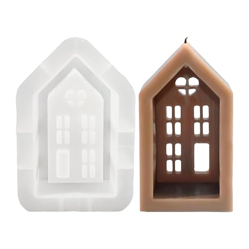 Home -Fell -Silikonform | Einzigartige Schmuckpräsentation Set | Silikonkerzenformen | Home Kerzenform für das von Generisch