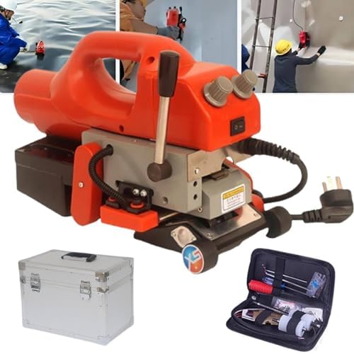 Hot Wedge Kunststoff Geomembran Schweißgerät Einstellbare Geschwindigkeit für HDPE LDPE PVC EVA ECB PP Inklusive Silica-Roller Hot Wedge Kunststoff Geomembran Schweißgerät Einstellbare Geschwindigkeit für HDPE LDPE PVC EVA ECB PP Inklusive Silica-Roller von Generisch