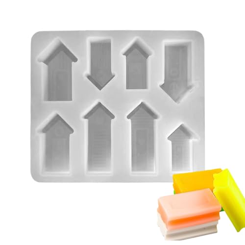 House Silicone Molds, Christmas Mold, 8-Slot Plaster Casting Mould, Multi-Purpose Soap Candle Baking Mold, Craft Supplies for Holiday Decoration, Gift Making, 5.12x4.41x0.79 inches House Silicone Molds, Christmas Mold, 8-Slot Plaster Casting Mould, Multi-Purpose Soap Candle Baking Mold, Craft Supplies for Holiday Decoration, Gift Making, 5.12x4.41x0.79 inches von Generisch