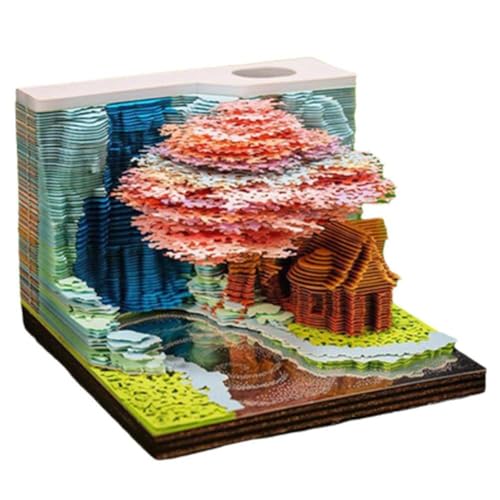 Huaguoshan Baumhaus 3D dreidimensionale Haftnotizen Notizzettel Abreißen Schnitzen Geschenk klebrige Geburtstagsornamente C4q4 Papier Huaguoshan Baumhaus 3D dreidimensionale Haftnotizen Notizzettel Abreißen Schnitzen Geschenk klebrige Geburtstagsornamente C4q4 Papier von Generisch