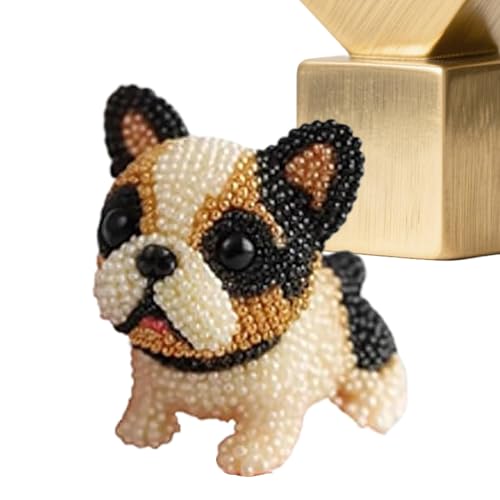 Hundeperlenstickerei - 7,87 Zoll Tierperlen handwerk für kreative Herstellung, komplette Nähzubehör mit einfachem Gebrauch, 3D -Ornament -Kit für Mädchen, Frauen, Jugendliche und Erwachsene Hundeperlenstickerei - 7,87 Zoll Tierperlen handwerk für kreative Herstellung, komplette Nähzubehör mit einfachem Gebrauch, 3D -Ornament -Kit für Mädchen, Frauen, Jugendliche und Erwachsene von Generisch