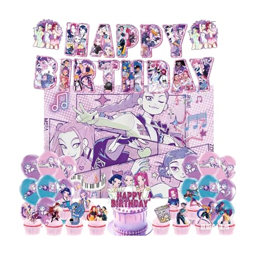 Huntrix Geburtstags Deko Huntrix Merch Mädchen Junge Huntr/X Dekorationen Happy Birthday Kuchen Topper Cupcake Toppers Banner Dekoration Party Dekorationen Festliche für Kindergeburtstag Fans Huntrix Geburtstags Deko Huntrix Merch Mädchen Junge Huntr/X Dekorationen Happy Birthday Kuchen Topper Cupcake Toppers Banner Dekoration Party Dekorationen Festliche für Kindergeburtstag Fans von Generisch