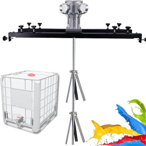IBC Air Agitator Electric Tank Mixer, 1000L Pneumatic Agitator for Paint, Coating Materials, and Viscoous Liquid Ink Solving IBC Air Agitator Electric Tank Mixer, 1000L Pneumatic Agitator for Paint, Coating Materials, and Viscoous Liquid Ink Solving von Generisch