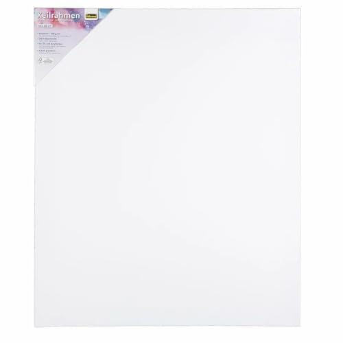 Idena 60010 Keilrahmen 50x60cm für Öl- und Acrylfarben vierfach grundierte Baumwolle (50x60cm) von Generisch