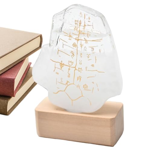 In Storm Glass - Oracle Weather Predictor Storm Glass Style, Elegantes und Creative Weather Station Prognose, Desktop -Desk -Dekoration für den Domi -Desktop von Generisch