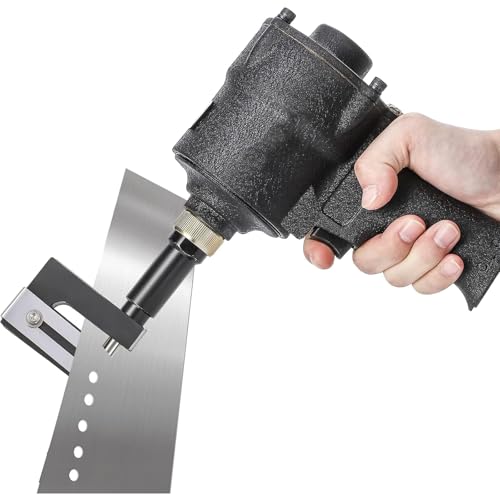 Industrieller Luftlochstanzer mit verstellbaren Rändern und 360° Drehung für professionelle Metallbearbeitung und Installation von Generisch