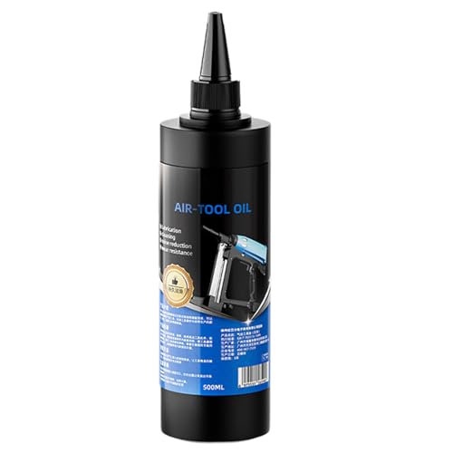 Industrieschmiermittel für Luftkompressor - 500 ml Öl für Airbrush, Anti -Korrosionsschutz und Rauschen reduktiv | Wartungsfett für Auto, Werkstatt, Nähen, Angeln, Spulen und Industrieschmiermittel für Luftkompressor - 500 ml Öl für Airbrush, Anti -Korrosionsschutz und Rauschen reduktiv | Wartungsfett für Auto, Werkstatt, Nähen, Angeln, Spulen und von Generisch