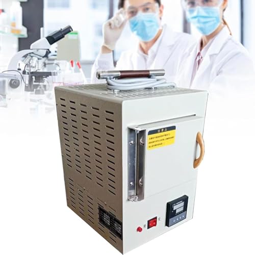 Intelligenter elektrischer Muffelofen for das Labor, kleiner elektrischer Laborofen mit 1,5 kW/100–1000 °C, integrierter Hochtemperaturofen mit Programmsteuerung, multifunktionale Keramikfaser Intelligenter elektrischer Muffelofen for das Labor, kleiner elektrischer Laborofen mit 1,5 kW/100–1000 °C, integrierter Hochtemperaturofen mit Programmsteuerung, multifunktionale Keramikfaser von Generisch