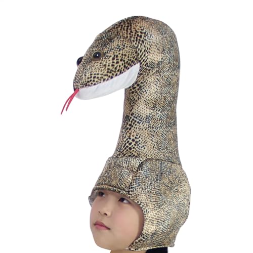 Jahr der Schlange Tierhut, Schlangen-Partyhut | Chinesisches Neujahr Plüsch Cosplay Schlangenhut - Chinesischer Neujahrs-Schlangenhut, Neujahrskostüm-Accessoires für Rollenspiele, Kostümpartys Jahr der Schlange Tierhut, Schlangen-Partyhut | Chinesisches Neujahr Plüsch Cosplay Schlangenhut - Chinesischer Neujahrs-Schlangenhut, Neujahrskostüm-Accessoires für Rollenspiele, Kostümpartys von Generisch