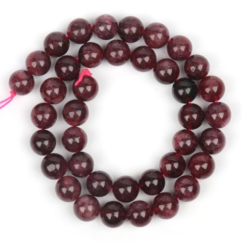 Jaspis-Jade-Steinperlen, 6/8/10 mm, lose Abstandshalter-Perlen für Schmuckherstellung, DIY-Armband, Zubehör, 9 x 10 mm, 32 Stück von Generisch