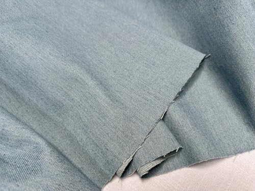 Jeansstoff, Baumwollmaterial, zum Schneidern, leichte Polsterung, Schneidern, Heimdekoration, 180 cm breit, Hellblau, 3 m Jeansstoff, Baumwollmaterial, zum Schneidern, leichte Polsterung, Schneidern, Heimdekoration, 180 cm breit, Hellblau, 3 m von Generisch