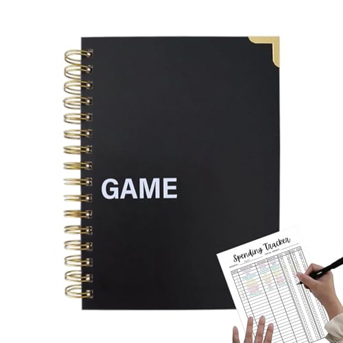 Journal Game Buch, Sparherausforderungen Buch, Glatte Schreibtafel Planer Klar Druck Herausforderungen Ordner von Generisch