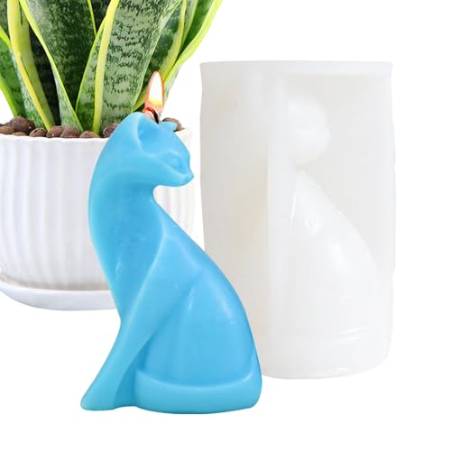 Kätzchenformform - Osterkatze Silikonform für Kerzenwachs, Gips und Harzhandwerk | Wiederverwendbare einfach zu bedienende Form für niedliche Osterhäuser mit Tiermotiven und kreative -Handwe Kätzchenformform - Osterkatze Silikonform für Kerzenwachs, Gips und Harzhandwerk | Wiederverwendbare einfach zu bedienende Form für niedliche Osterhäuser mit Tiermotiven und kreative -Handwe von Generisch