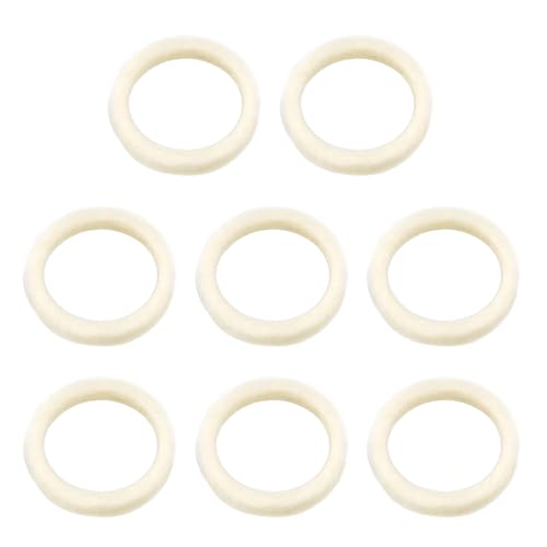 Kaffeemaschine Filzscheibe - Maschinendichtungsring | Kaffeemaschine Teile | Schleifwollring | Silikondichtungsdichtung | Set von 8 leichten Woll -Woll -Ringzubehör für Shop für Shop Kaffeemaschine Filzscheibe - Maschinendichtungsring | Kaffeemaschine Teile | Schleifwollring | Silikondichtungsdichtung | Set von 8 leichten Woll -Woll -Ringzubehör für Shop für Shop von Generisch