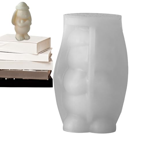 Kaninchen Kerzenform | 3D Silikon Kaninchen Beton Gussform,Zuhause Deko Zementformen | Für Gips Kerzenwachs Partyplaner Kunstlehrer Feiertagsbegeisterte Kreative Heimhandwerk Themenveranstaltungen von Generisch