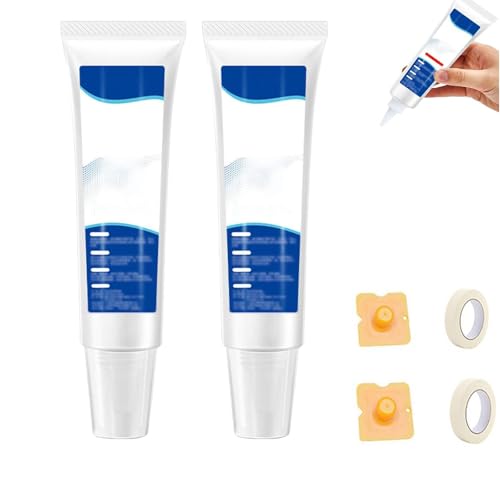Kantenleisten-Anti-Ablöse-Kleber, Hochleistungs-Wasserdichter Zierleistenkleber, Holzleim für Möbel, Hochleistungs-Kleber, Passt sich verschiedenen Materialoberflächen an (2pcs) von Generisch