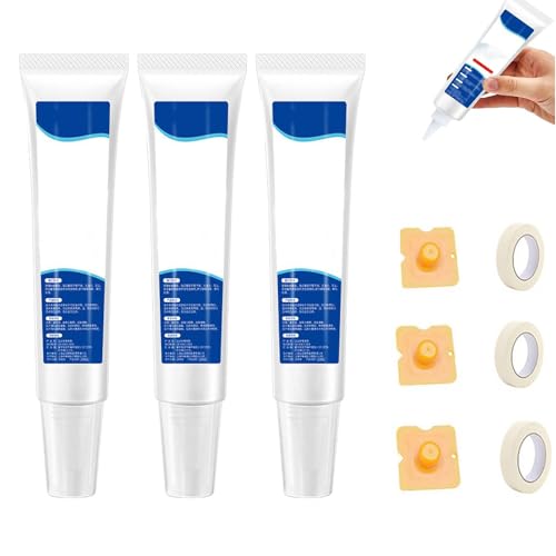 Kantenleisten-Anti-Ablöse-Kleber, Hochleistungs-Wasserdichter Zierleistenkleber, Holzleim für Möbel, Hochleistungs-Kleber, Passt sich verschiedenen Materialoberflächen an (3pcs) von Generisch