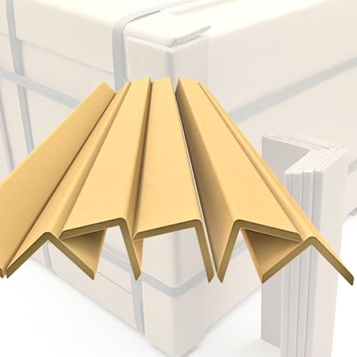 Kantenschutz aus Karton für Versandkartons, robuster Eckenschutz aus Kraftpapier, um Schäden während des Transports zu verhindern, Großpackung für sichere Verpackung Kantenschutz aus Karton für Versandkartons, robuster Eckenschutz aus Kraftpapier, um Schäden während des Transports zu verhindern, Großpackung für sichere Verpackung von Generisch