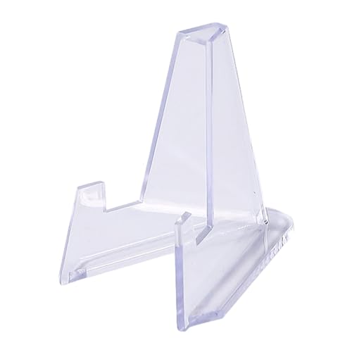Kartenständer | Kartenständer | Acryl-Staffelei Halter für Münzdisplay | Acryl-Münzständer für Hochzeiten, Messedisplays von Generisch