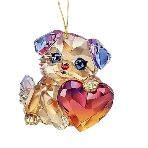 Katze Anhänger - Acryl Katze Schmuck | Katze Hänger Deko | Katze Ornament Valentinstag Katze Schlüsselanhänger | Geschenk Zubehör | Tierornament Für Schlüsselanhänger Katze Anhänger - Acryl Katze Schmuck | Katze Hänger Deko | Katze Ornament Valentinstag Katze Schlüsselanhänger | Geschenk Zubehör | Tierornament Für Schlüsselanhänger von Generisch