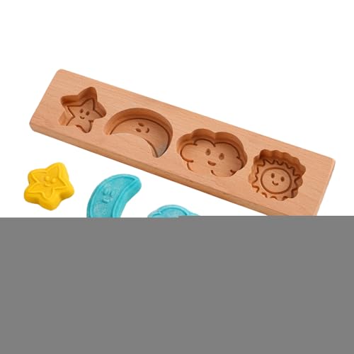Keksform aus Holz, Cartoon-Gebäckform, Cartoon-Form, für Geburtstag, Hochzeit, Kuchen, Schokolade, Fondant, Gebäck, Lebensmittel, Blogger, Hobbybäcker, Kochkurs von Generisch