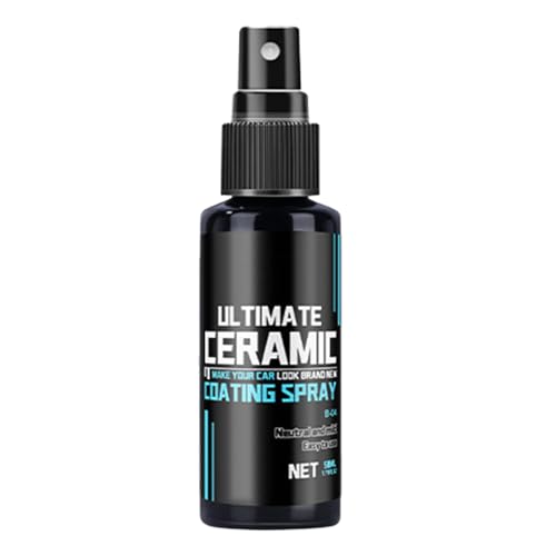 Keramikfarbe Dichtungsspray - Keramikspraybeschichtung | 100 ml High Gloss Polish Anti Scratch Schnellmantel für Scheinwerfer RVS -Boote Spiegeln Sie Fenster nach Hause Autooberflächen Keramikfarbe Dichtungsspray - Keramikspraybeschichtung | 100 ml High Gloss Polish Anti Scratch Schnellmantel für Scheinwerfer RVS -Boote Spiegeln Sie Fenster nach Hause Autooberflächen von Generisch