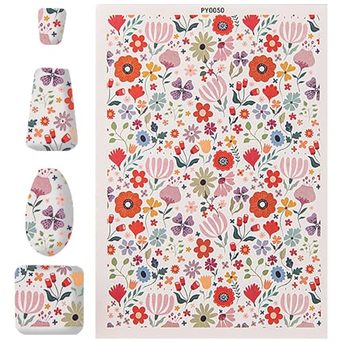 Keramikübertragungspapier, Übertragungspapier für Ton | Blumenlehmblätter | Bunte Blumenabziehbilder handgefertigtes wasserlösliches Transferpapier rustikal für Schmuck Keramikporzellan Erwachsene von Generisch