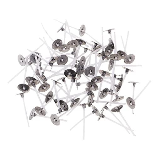 Kerzendochte aus reiner weißer Baumwolle, für die Kerzenherstellung, 30 mm, 100 Stück Kerzendochte aus reiner weißer Baumwolle, für die Kerzenherstellung, 30 mm, 100 Stück von Generisch