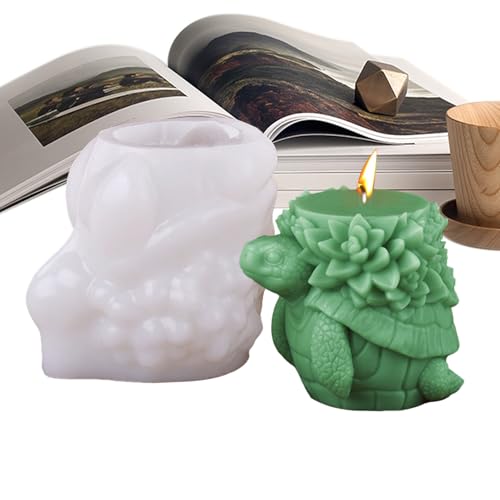 Kerzenformen für Meeresschildkröten, einzigartige Kerzen, Schildkröte, Diffusor, Steinornament, 3D-Harz-Tierformen, Sukkulenten-Schildkröten-Kerzenform, Epoxidharz-Formen für Kerzenherstellung und Kerzenformen für Meeresschildkröten, einzigartige Kerzen, Schildkröte, Diffusor, Steinornament, 3D-Harz-Tierformen, Sukkulenten-Schildkröten-Kerzenform, Epoxidharz-Formen für Kerzenherstellung und von Generisch