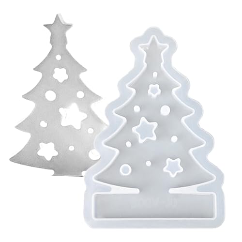 Kerzenständer Form - Epoxy Harz Gießform Für Bastelarbeiten | Teelicht Kerzenhalter Form Silikon Für Weihnachten Kinder Erwachsene Kunstlehrer Bastelbegeisterte von Generisch