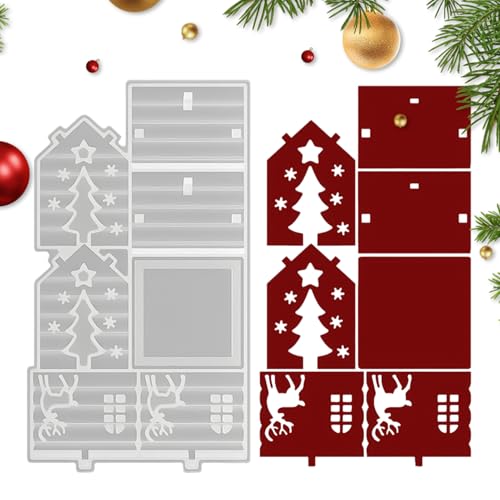 Kerzenständer Formen,Haus Resin Gießformen Silikon - Nicht Klebende Nachtlampe Former Für Wachs Gips Ton Fondant,Party Urlaub Schlafzimmer Hochzeit Geburtstag Kerzenständer Formen,Haus Resin Gießformen Silikon - Nicht Klebende Nachtlampe Former Für Wachs Gips Ton Fondant,Party Urlaub Schlafzimmer Hochzeit Geburtstag von Generisch