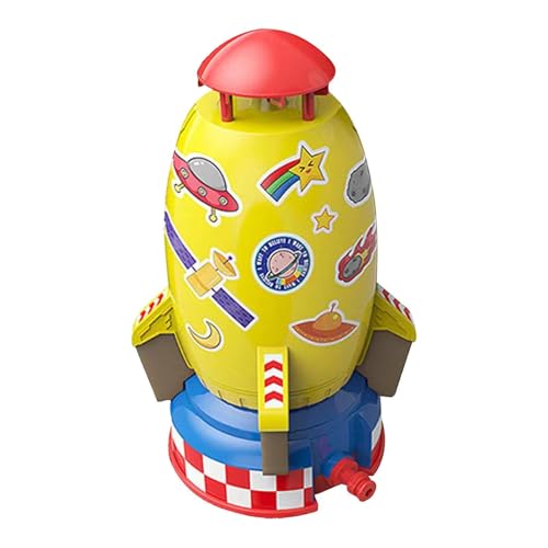 Kids Sprinkler - Outdoor Sprinkler Kinder, Wasser Sprinkler Spielzeugkinder | Raketenmodellierung Wirbelspinnsprinkler, Outdoor -Wasserspraysprinkler für Kinder Kleinkinder, Spritzspaß für Sommertage Kids Sprinkler - Outdoor Sprinkler Kinder, Wasser Sprinkler Spielzeugkinder | Raketenmodellierung Wirbelspinnsprinkler, Outdoor -Wasserspraysprinkler für Kinder Kleinkinder, Spritzspaß für Sommertage von Generisch