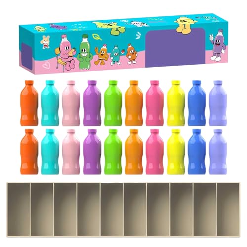 Kinder-Memory-Spiel – Flaschen-Pairing-Spiel – Lernaktivitäten, Sortierung, Lernwerkzeug für Strandparty, Picknick, Klassenzimmer, Familie, Hinterhof, Erwachsene und Mädchen Kinder-Memory-Spiel – Flaschen-Pairing-Spiel – Lernaktivitäten, Sortierung, Lernwerkzeug für Strandparty, Picknick, Klassenzimmer, Familie, Hinterhof, Erwachsene und Mädchen von Generisch